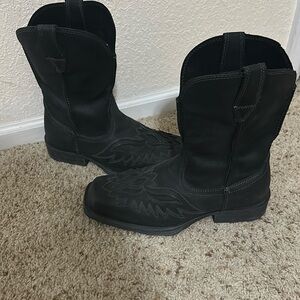 Mens Ariat Square toe Cowboy Boots Sz 9.5